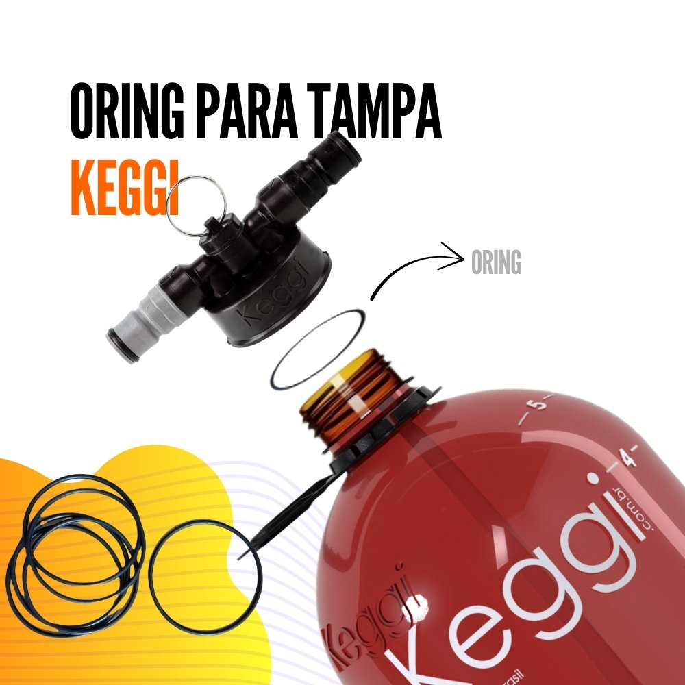 Oring para tampa Keggi