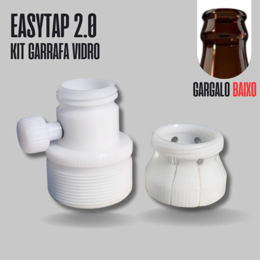 Kit Adaptador EASY!TAP garrafa de vidro