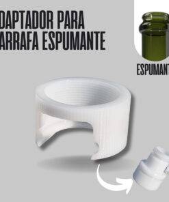 Adaptador garrafa de espumante