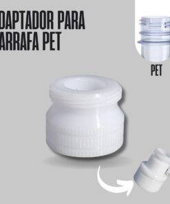 Adaptador para garrafa PET