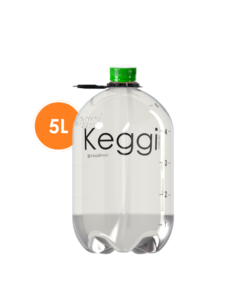 Garrafa Keggi 5l clear