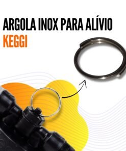 Argola de inox fio de 1,5 mm
