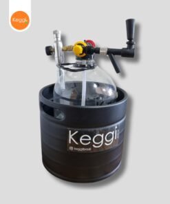 Balde Keggi Preto Fosco 5L