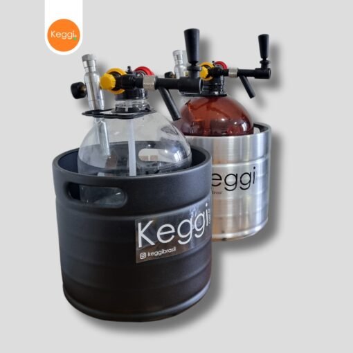 Balde Keggi Preto Fosco 5L - Imagem 3