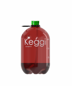 5l garrafa PET Keggi âmbar (+base)