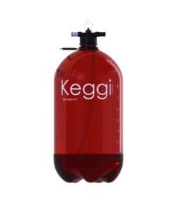 Barril de Cerveja Keggi Âmbar 10L com Base