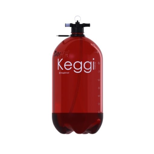 Barril de Cerveja Keggi Âmbar 10L com Base