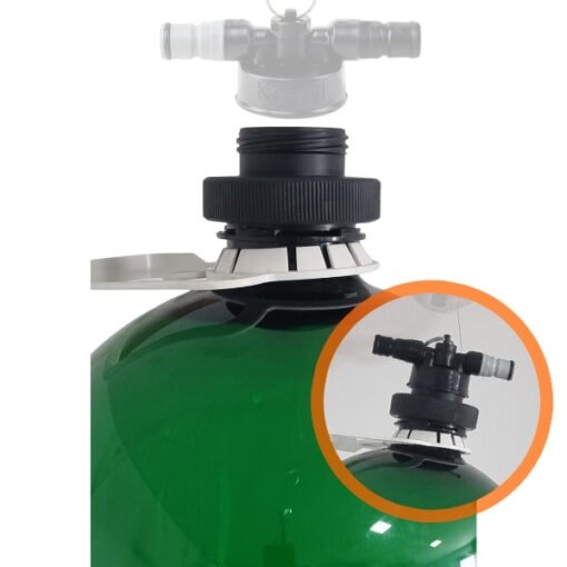Barril PET Válvula S Verde 30 LITROS - Imagem 3
