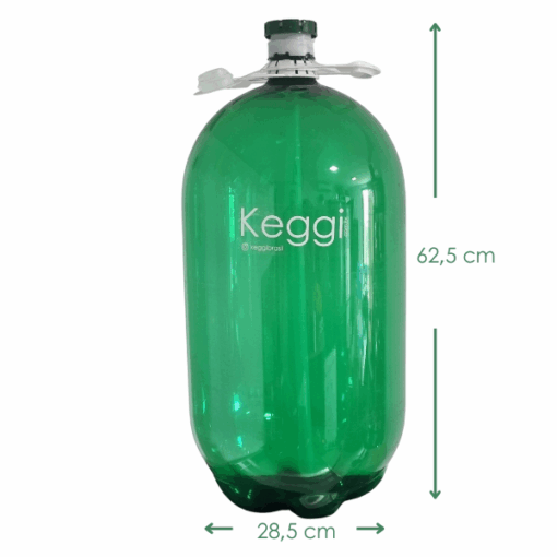 Barril PET Válvula S Verde 30 LITROS - Imagem 2