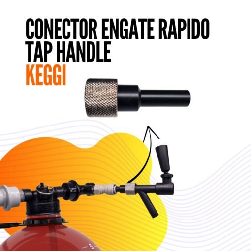 Conector engate rápido para torneira Tap Handle Keggi