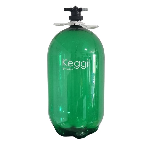 Barril PET tampa Keggi 30 LITROS