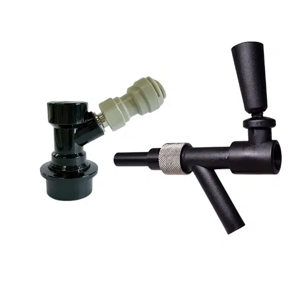 Kit Torneira Keggi + Conector Ball-Lock, + engate rápido