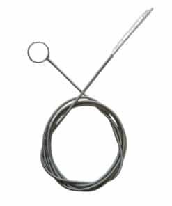 Escova flexível para limpeza de tubos