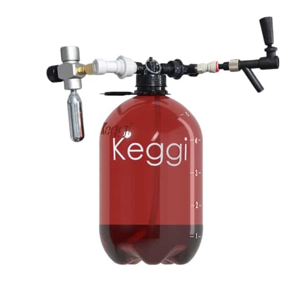 Chopeira PET 5L Keggi Completa | Torneira e Cilindro CO2 16g