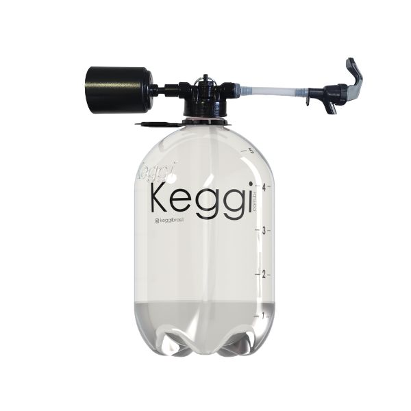 Chopeira Manual Keggi 5l para bomba embulo clear