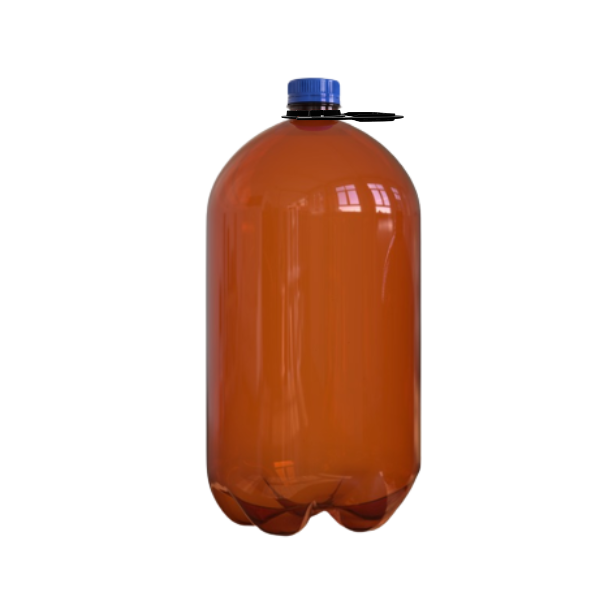 Bombona PET 10 litros âmbar